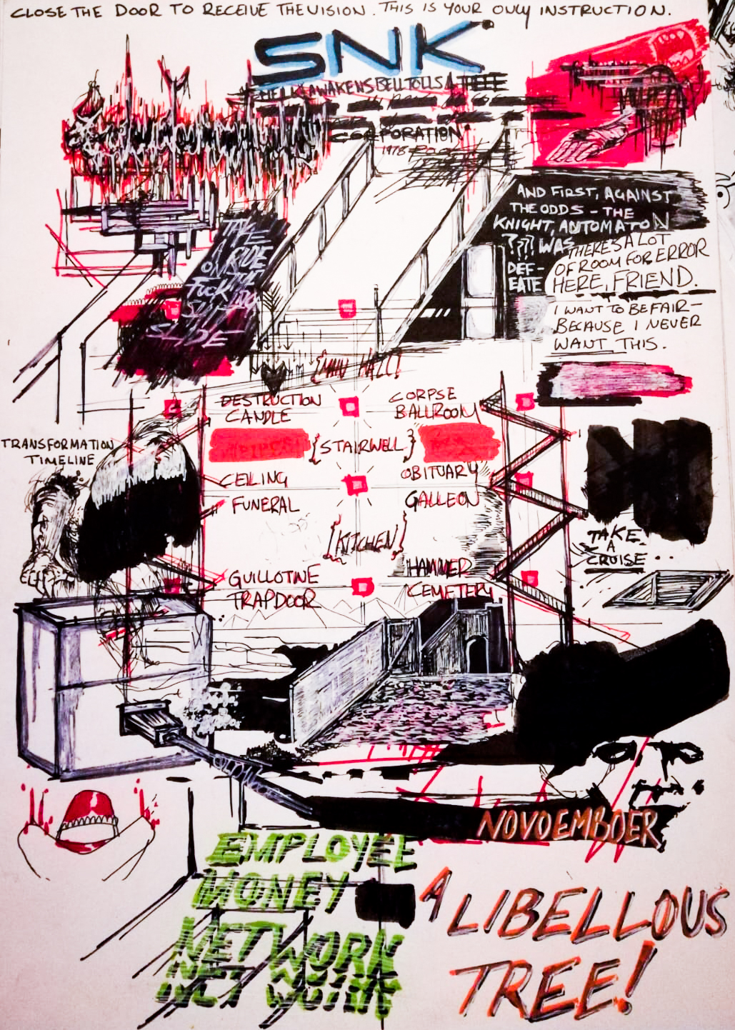 Golden Harvest sketchbook page