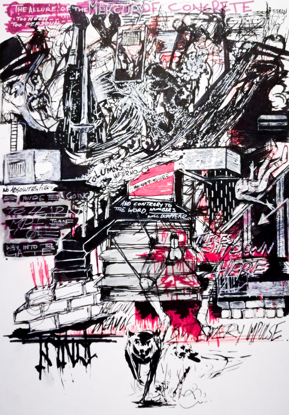 Golden Harvest sketchbook page