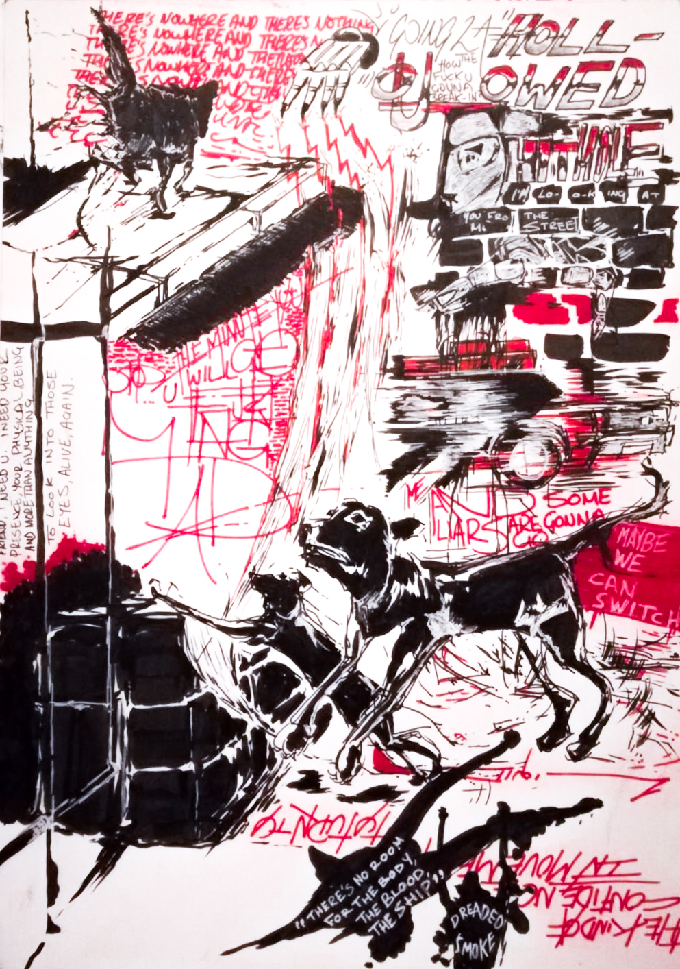 Golden Harvest sketchbook page