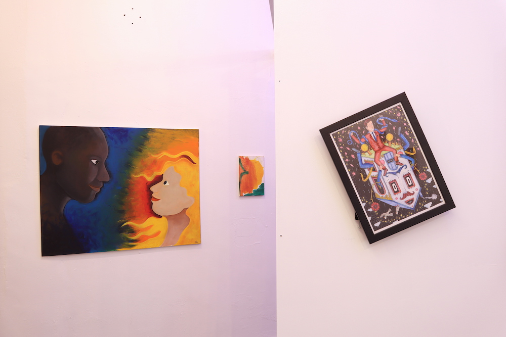 Installation view
