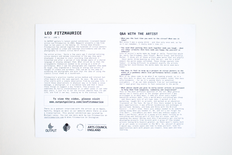Leo Fitzmaurice print (back)