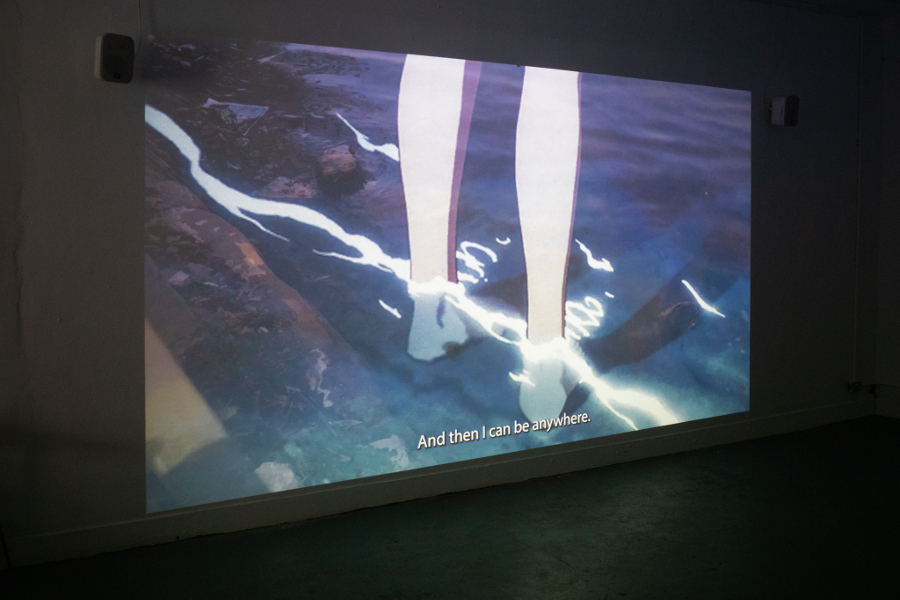 Installation view - Amelia Bridge